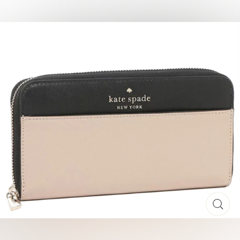 Kate Spade 💥 NWT 💥 Staci Colorblock Large Continental Wallet. Elegant A+ - Picture 13 of 17